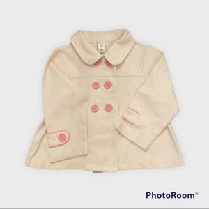 Pink pea coat 108